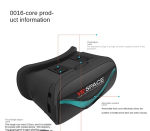 Giá Rẻ Bán Buôn Tùy Chỉnh OEM <span class=keywords><strong>VR</strong></span> <span class=keywords><strong>3D</strong></span> Head Mounted Kính Thực Tế Ảo V3-1 <span class=keywords><strong>VR</strong></span> Kính - Product Image 6