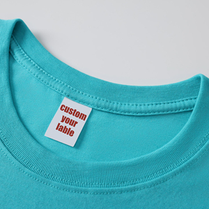Wholesale Men's Solid 180g Cotton T-Shirts Customizable Logo Screen Print T shirt Loose Fit High Quality Embroidered <b>Tshirt</b> - Product Image 4