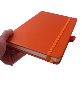 2023 사용자 정의 가죽 커버 플래너 복고풍 저널 노트북 그리드 빈 일기 문구 펜 루프 홀더 - Product Image 1