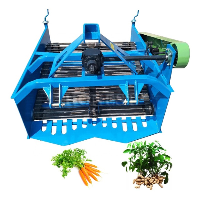 Electric Carrot Harvester / Carrot Harvesting Machine / Onions Harvester