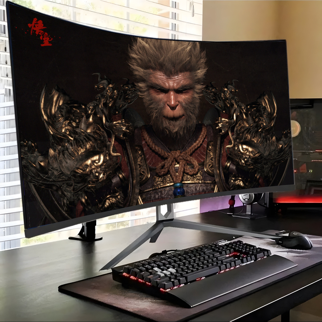 Rebekah Wholesaler 24" 27" IPS/VA Panel Lcd Led Computer Gaming Monitor 144/165Hz FHD/QHD Desktop Curved Gamer Pc Monitor
