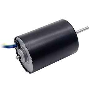 มอเตอร์ไร้แปรงถ่าน 12V 555 พร้อมไดรเวอร์ในตัว หมุนได้ทันทีเมื่อเปิดใช้งาน มอเตอร์ไร้แปรงถ่าน DC ขนาด 36 มม. พร้อมลูกปืนคู่ - Product Image 1