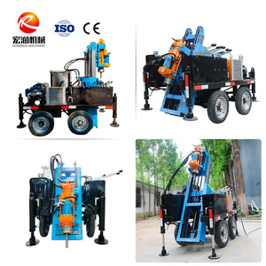 Giàn Khoan địa kỹ thuật thủy lực đa chức năng máy khoan DTH cho nền tảng kỹ thuật và gia cố đất - Product Image 4