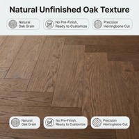 Parquet en chêne à chevrons professionnel, OEM ODM, logo personnalisé disponible, usine certifiée ISO