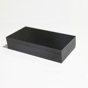 Placa de fibra de carbono preimpregnada 600x250mm Autoclave Composite - Product Image 2