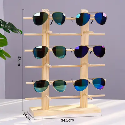 World Pride Sunglasses Rack Holder Glasses Display Stand Black 