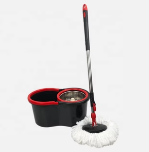 Juego de Trapeador Giratorio Mágico de Doble Cabezal Redondo para Limpieza de Pisos, con Cubeta, Rotación de 360 Grados, Venta al Por Mayor - Product Image 3