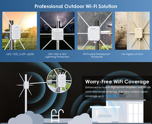 קישור גלי wifi6 ax3000 wn588 hx3 פס כפול אלחוטי אלחוטי אלחוטי extender נקודת גישה חיצונית נתב ip67 wifi - Product Image 6