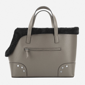 Sac à main en cuir marbre pour femmes, Logo personnalisé, fourre-tout de voyage, de luxe, pour chien, chat, animal de compagnie, nouvelle collection - Product Image 3