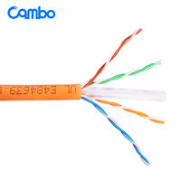 Cable Cat6 de Alta Calidad de 305m para Cámaras CCTV con Información Integrada