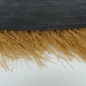 Toiture artificielle ignifuge <span class=keywords><strong>et</strong></span> imperméable, clôture de patio <span class=keywords><strong>en</strong></span> fausse herbe, aménagement paysager pour fête hawaïenne, toiture <span class=keywords><strong>en</strong></span> paille artificielle durable <span class=keywords><strong>en</strong></span> PP+PE - Product Image 5