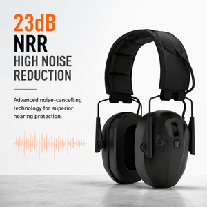 Cuffie Bluetooth con Protezione Acustica NRR 23dB, Ascolto Attivo, Comunicazione Chiara, Pieghevoli, con Microfono - Product Image 1