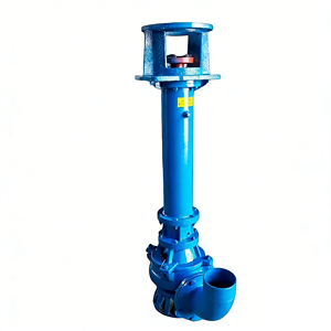 Bomba agitadora de lodos de acero al carbono de alta presión, sin eje vertical, con sellado, accionada por diésel, para lodos de residuos industriales y municipales - Product Image 2