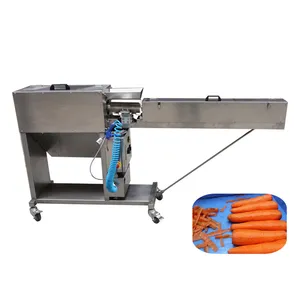 High Efficiency Stainless Steel Carrot Peeling Machine Fruit and Vegetable Peeler Processing Machine