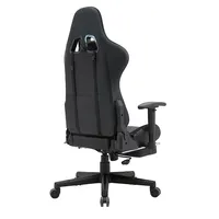 Chaise de gaming confortable et luxueuse, accoudoir de course réglable, chaise de gaming RGB silla avec repose-pieds