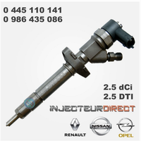 Inyector Common Rail 0445110141 para RENAULT 8200146357 para OPEL 93190346, RVI 7485128252