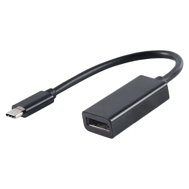Stecker USB C zu DisplayPort Buchse USB 3.0 zu DP zu USB C Adapter Konverter kabel