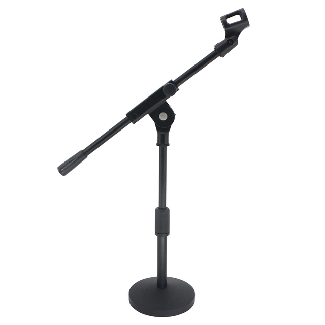 M-210 Factory Direct Adjustable Metal Desktop Microphone Stand - Mic Holder  Musical Instruments Accessories