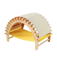 VaryWell 2026 Nouveau Lit pour Chat en Bois Massif Respirant, Arbre à Gratter Portable Conçu Spécialement pour Grands Chats, Universel Toutes Saisons