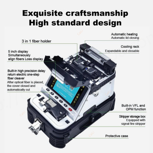 Signal Fire CaiLi AI-20 Fiber Optical Automatic Splicer with OPM VFL 5 Year Warranty - Product Image 3