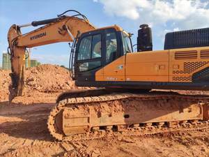 Excavatrice sur chenilles multifonctionnelle d'origine coréenne d'occasion Hyundai HX220HD Moteur Yanmar Haute efficacité Bon roulement de pompe - Product Image 3