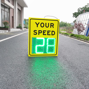 Đèn Chớp Kỹ Thuật Số Tốc Độ Chậm Tốc Độ Đường Giới Hạn Dấu Hiệu Hiển Thị Tốc Độ Radar Động Dấu Hiệu LED - Product Image 6