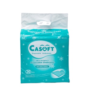 แผ่นรองกันน้ำแบบใช้แล้วทิ้ง ขนาด 60*90 ซม. สำหรับเด็ก - Product Image 1