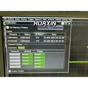 ออสซิลโลสโคป Agilent KEYSIGHT Infiniium DSA90604A ประสิทธิภาพสูง 6GHz 20GSa/s มือสอง hx - Product Image 4