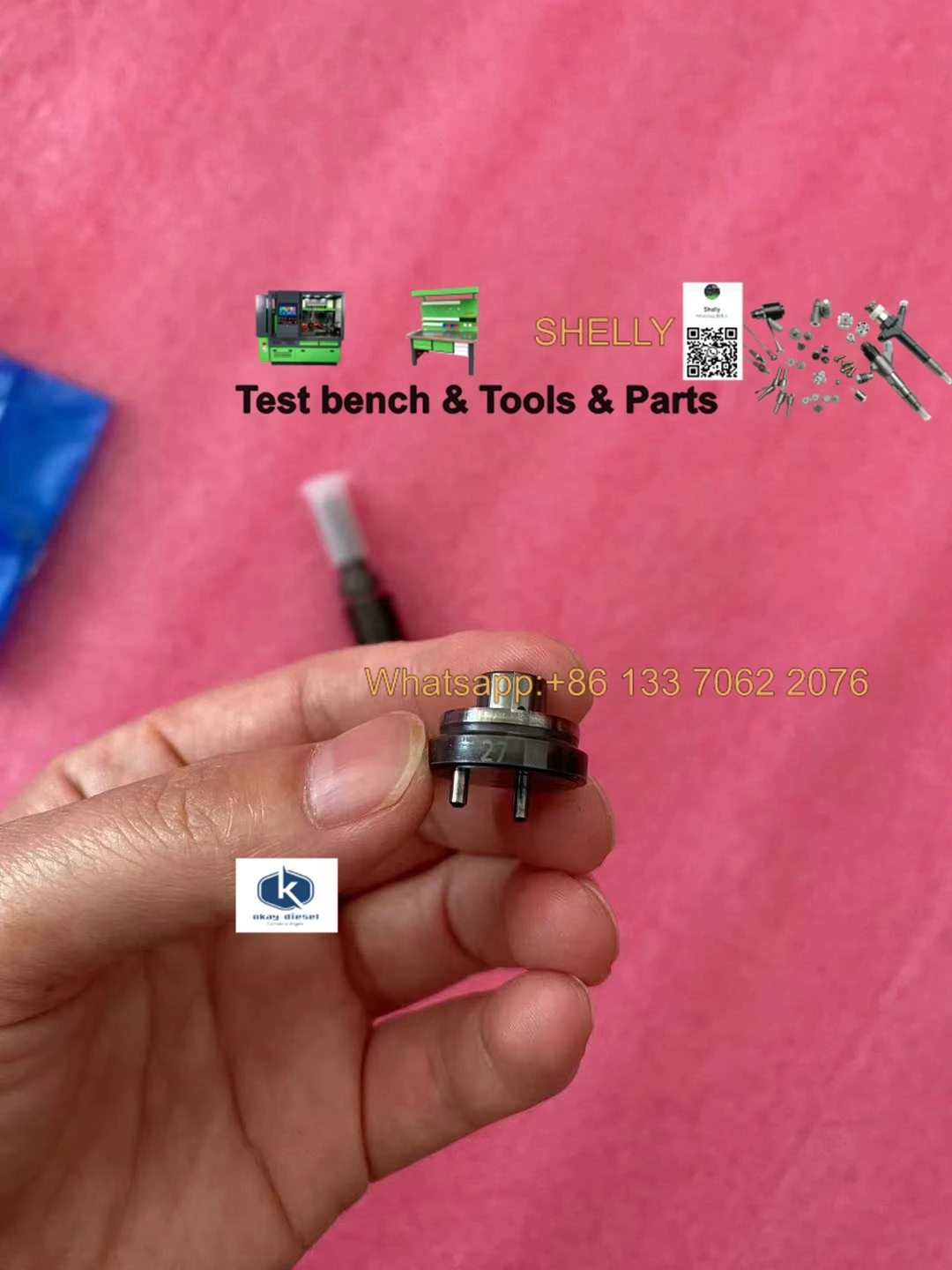 28503844 L517 Nozzle Set for 2047600 BEBJ1D04001 - OEM Quality