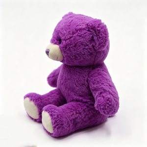 Oso de peluche morado, oso de peluche violeta, juguete de oso morado esponjoso, oso de peluche de color sólido, decoración estética morada - Product Image 5