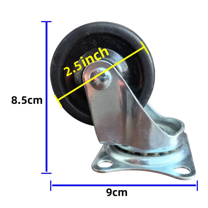 2 5 Inch Swivel Caster Wheels