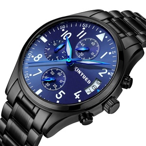 Relojes de Pulsera KINYUED de Moda, Reloj de Cuarzo Resistente al Agua para Hombre, Reloj de Cuarzo de Moda - Product Image 4