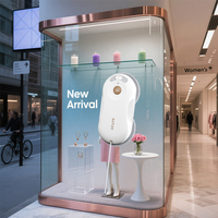 Robot de nettoyage de vitres domestique SATUO, nettoyeur de vitres électrique automatique avec télécommande, prise US, nettoyage intelligent