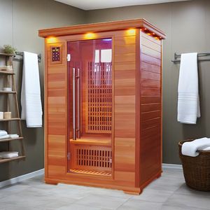 SS-200T per 2 persone moderna <span class=keywords><strong>palestra</strong></span> di casa al coperto <span class=keywords><strong>Sauna</strong></span> secca legno cicuta cedro rosso tormalina a infrarossi salute-affermazione <span class=keywords><strong>Sauna</strong></span> all'aperto - Product Image 6
