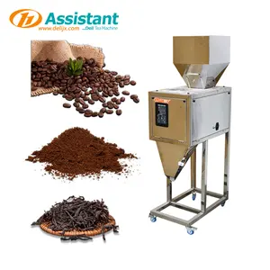Semi-Automatic Granule Spice Coffee Beans Sugar Food Bottle Bag Filling Machine Processing Line with Low Price DL-FZ-999