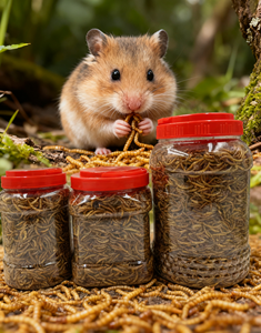 वृद्धि और प्रतिरक्षा को बढ़ावा देना प्राकृतिक सूखे मेलवर्म प्रीमियम पौष्टिक फ़ीड एडिटिटिव फीड एडिटिव - Product Image 2