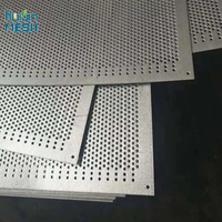 Plaque en acier perforée en nid d'abeille en acier inoxydable, tôle métallique avec services de découpe, de soudage et de pliage