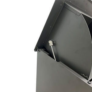 Buzón de acero minimalista moderno personalizado JDY montado en la pared con números personalizados dirección buzón para uso en exteriores - Product Image 5