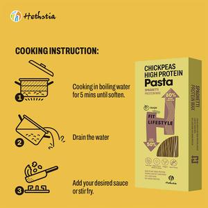 Pasta de <span class=keywords><strong>Garbanzos</strong></span> Saludable, Fácil de Preparar, Baja en GI, Apta <span class=keywords><strong>para</strong></span> Dieta Keto, Sin Huevos, de Cocción Rápida - Product Image 4