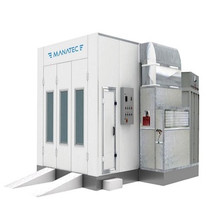 บูธสีพร้อมแผง EPS แผ่น GI สามแถวไฟเพดาน LED ตัวกรอง EU ตัวกรองเตาริเอลโลและเครื่องเป่าเทอร์โบ - Product Image 1