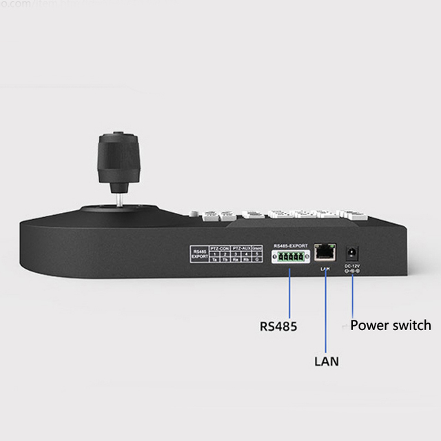 RS485 PELCO-D PTZ CCTV High Speed 3D CAMERA Universal Keyboard Controller Joystick Support IP and Coaxial Camera