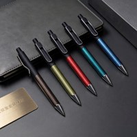 Bolígrafo de Aluminio con Cuerpo con Relieve Ondulado, Logotipo Personalizado Disponible, Regalo Promocional para Empresas