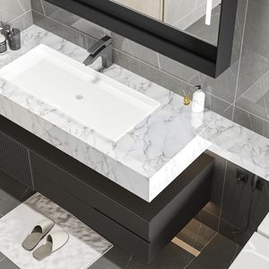 ORON DECO moderno marmo vinile buccia e bastone autoadesivo adesivo <span class=keywords><strong>in</strong></span> marmo <span class=keywords><strong>PVC</strong></span> parete carta rivestimento per la decorazione della parete di casa - Product Image 5