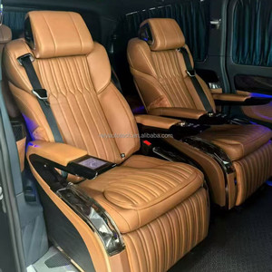 مقعد سيارة فاخر معدل بتصميم جديد، مقعد كابتن مايباخ مع مسند ذراع قابل للتعديل لسيارات في كلاس وفيتو وميتريس W447 وسبرينتر فان وسيارات الدفع الرباعي - Product Image 5