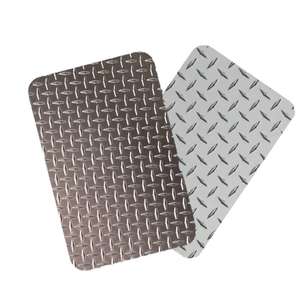 Plaque en acier à damier SS 201 304 304L 316 316L 430 436 439 409L 904L en acier inoxydable, plaque de sol antidérapante à damier - Product Image 6