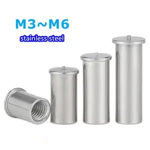 Vis de support en acier inoxydable 304 M3 M4 M5 M6 pour soudure, broches de soudage, connecteurs filetés pour PCB LED SMT - Product Image 2