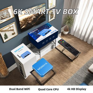 صندوق تلفاز ذكي بنظام أندرويد 11 M5 MAX <span class=keywords><strong>Zoomtak</strong></span> Amlogic S905X4 4GB + 64GB WiFi 6 4K HDR10 + BT5.0 M إيثرنت - Product Image 2