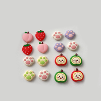 Adorable Cat Paw Design Joystick Caps pour Nintendo Switch 2 Controller Silicone Thumb Grips Cover Switch 2 Cute Joystick Cap