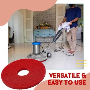 Nettoyage commercial 12 "Orbiter Pad Non-Woven Scrubbing for Floor Maintenance for Ponçage Floor Buffer <span class=keywords><strong>Machine</strong></span> - Product Image 5