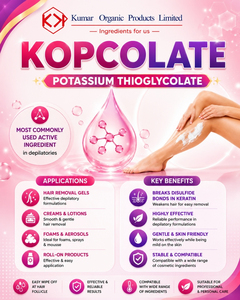 โพแทสเซียมไทโอไกลโคเลต สารกำจัดขนชนิดน้ำ สำหรับครีมกำจัดขน สเปรย์ โฟม เจล ผ้าเช็ดทำความสะอาด และแบบละออง - Product Image 5